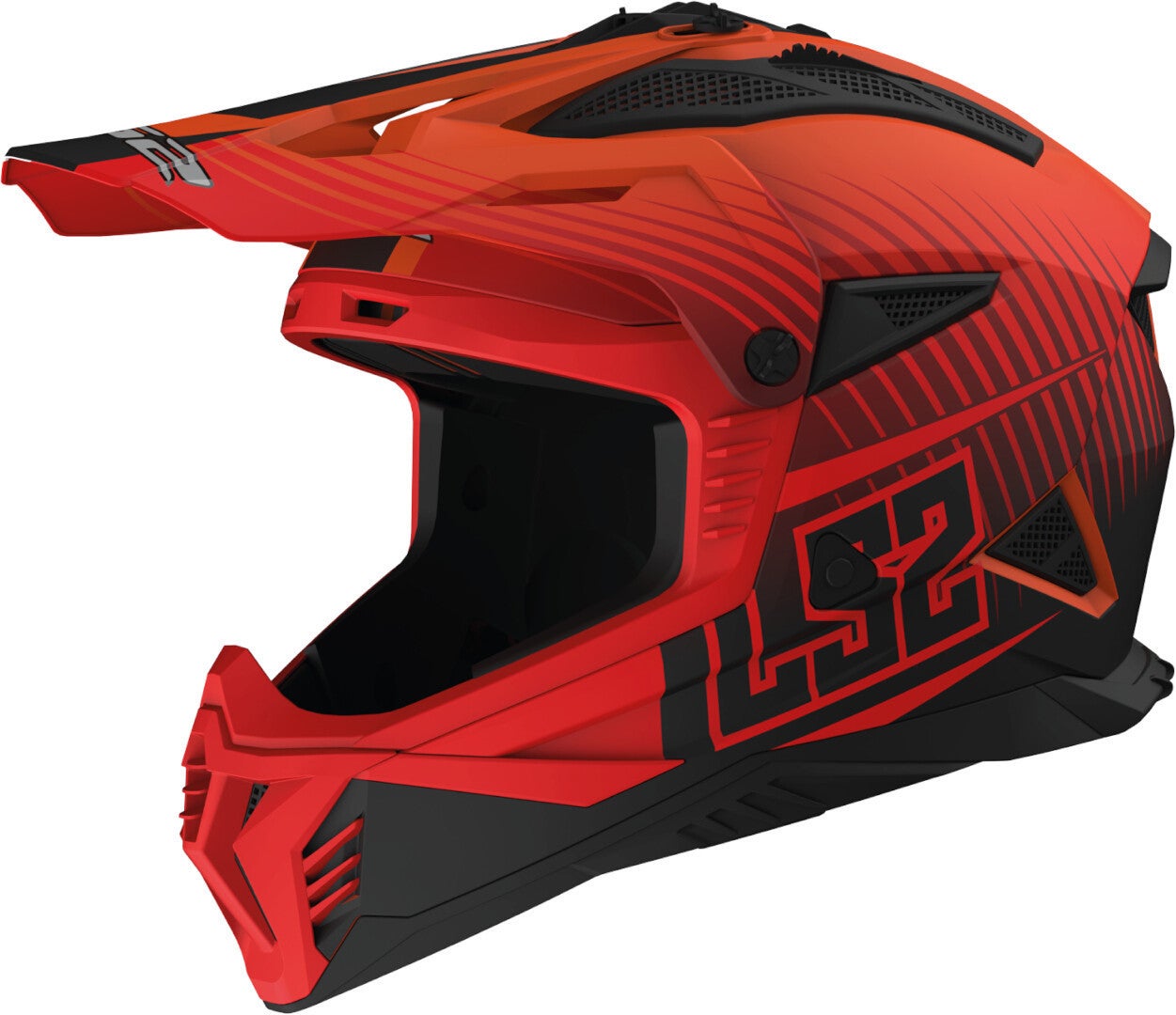 LS2 MX708 Fast II Duck Motocross Helm 467082151XL