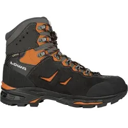 LOWA Herren Trekkingschuhe Camino GTX, Größe 41 in Schwarz Schwarz
