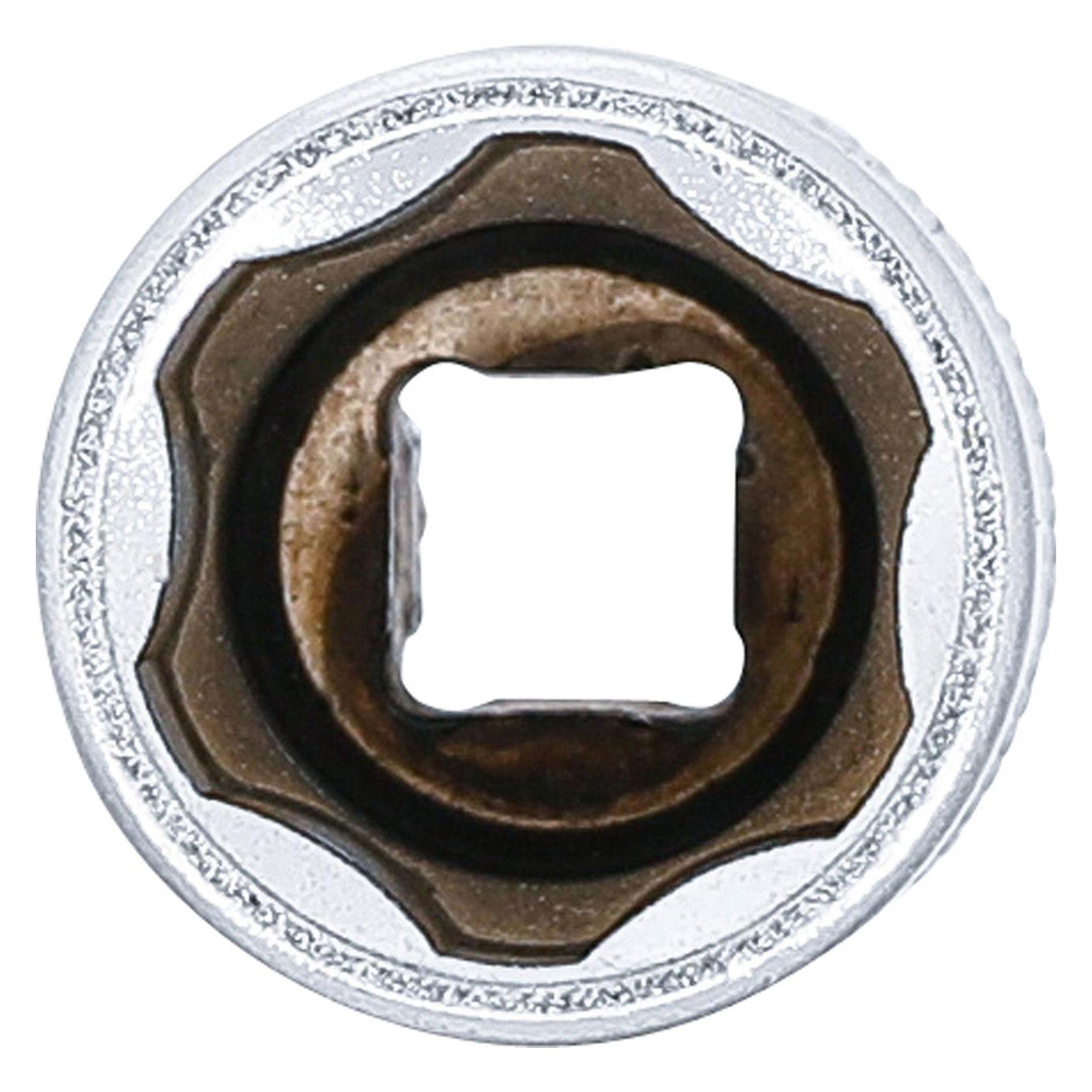 BGS Steckschlüssel-Einsatz Super Lock, tief Antrieb Innenvierkant 6,3 mm (1/4") SW 14 mm (14 mm) (2974)