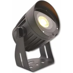 Eurolite LED Outdoor Spot 18W WW mit Erdspiess (18 W, LED), Scheinwerfer, Weiss