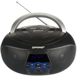 Prime3 Ghettoblaster ABB11BT (schwarz) (FM, Bluetooth), Radio, Schwarz