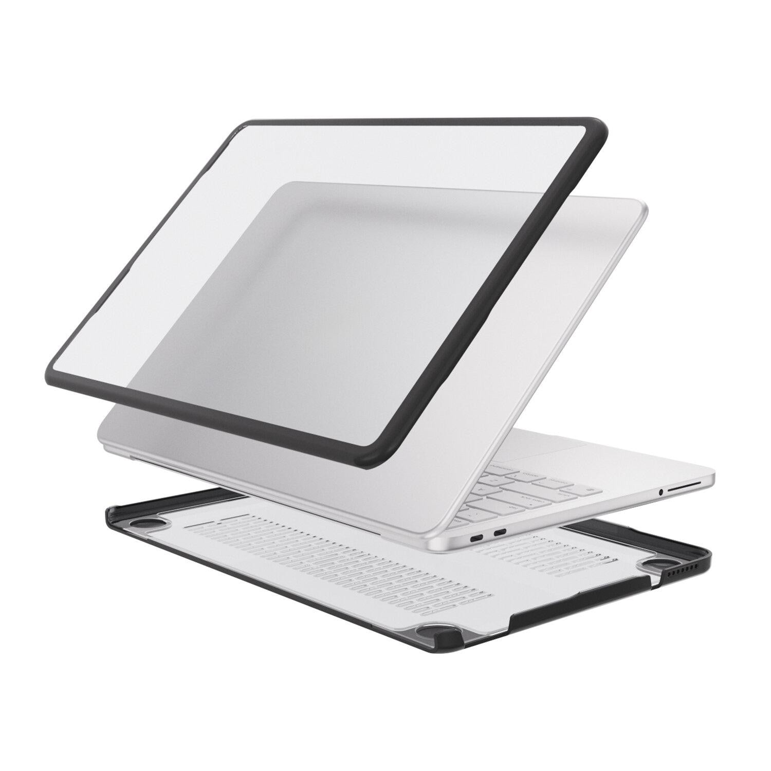 4smarts Shell Case für Apple MacBook Neo black frame
