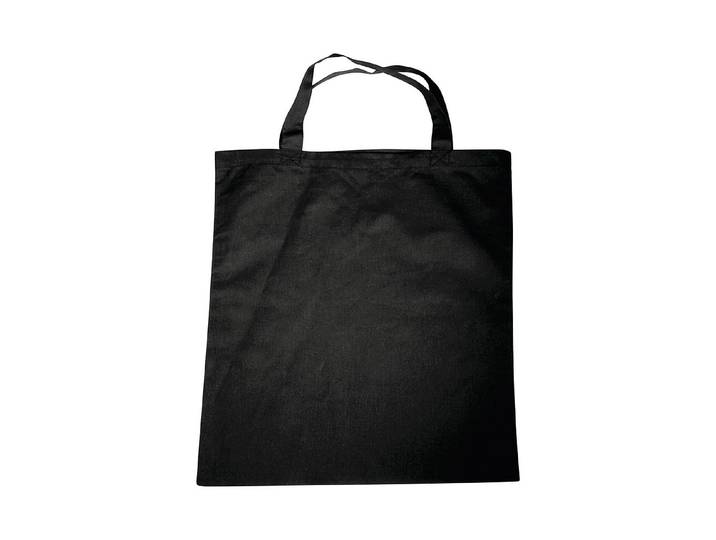 Rayher Baumwoll-Tragetasche Schwarz 38 × 42 cm