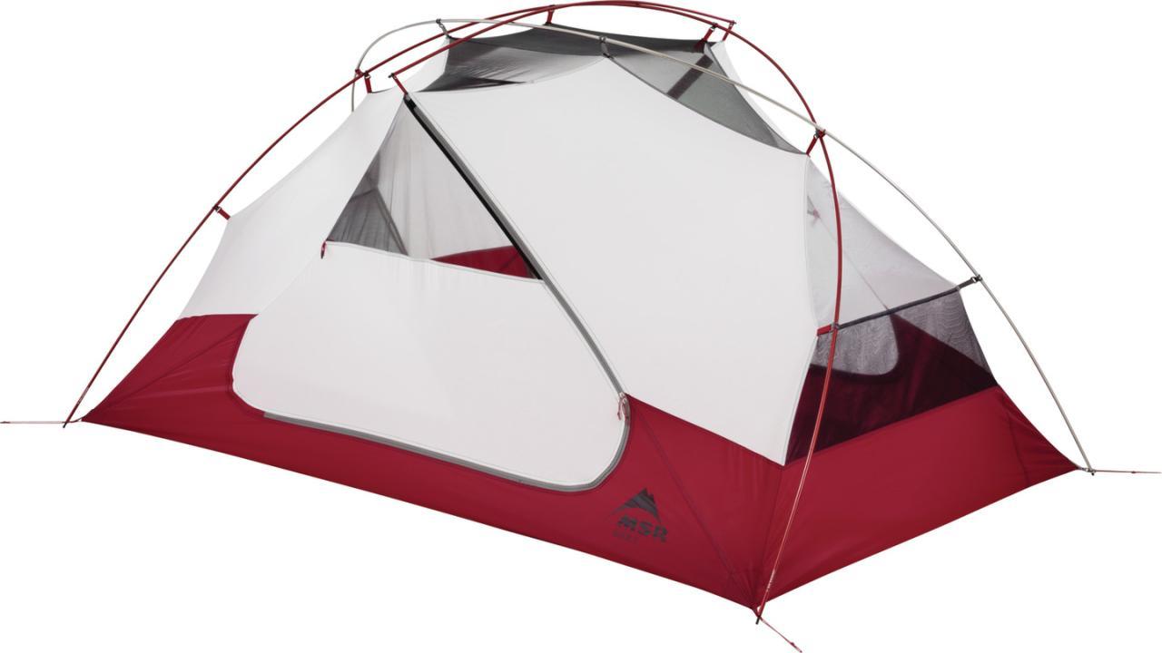 MSR Elixir 2, 2 Person(en), Wasserdichte Nähte, Grau, Rot