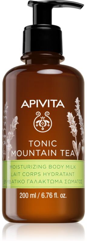 Apivita Tonic Mountain Tea Moisturizing Body Milk lait corporel hydratant 200 ml