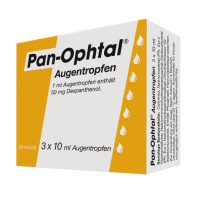 Dr. Robert Winzer Pharma GmbH PAN OPHTAL Augentropfen 3X10 ml 07136903