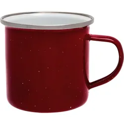 Origin Outdoors Emaille Tasse 360 ml rot