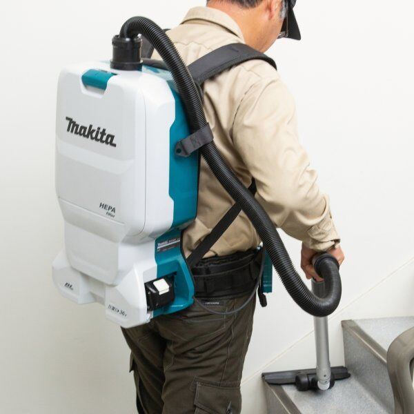 Makita Rygstøvsuger Lxt 2x18v 6l Ex. Batt. Dvc660z
