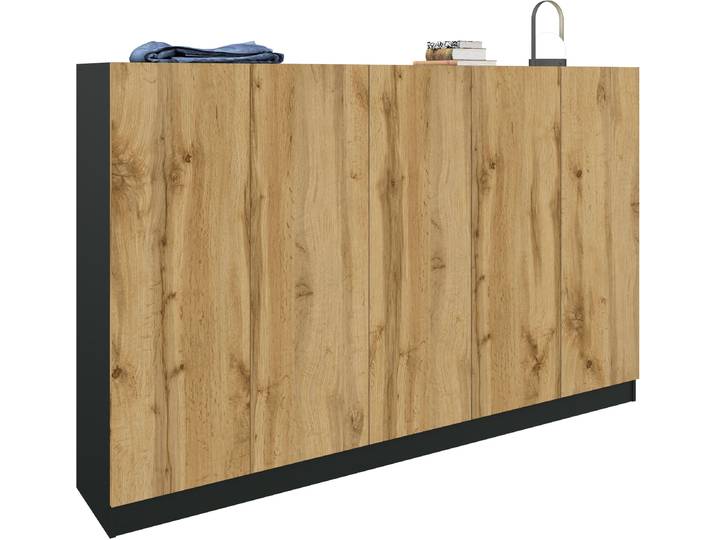 borchardt Möbel Vaasa, Schuhregal 5-türig mit 18 verstellbaren Fächern