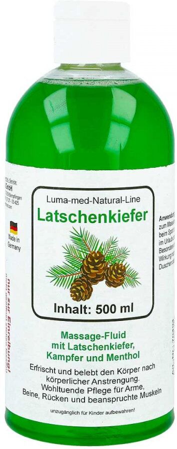 Massage-Fluid Latschenkiefer Kampfer Menthol 500ml