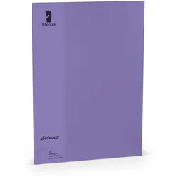 Rössler Papier 220701592 Coloretti Briefbogen - A4, 80g, 10 Blatt, lila