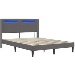 vidaXL, Bett, Modernes Bett (140 x 190 cm)