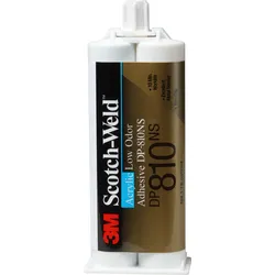 3M Scotch-Weld 2-Komponenten-Konstruktionsklebstoff auf Acrylatbasis für das EPX System DP 810NS, beige, 48,5 ml