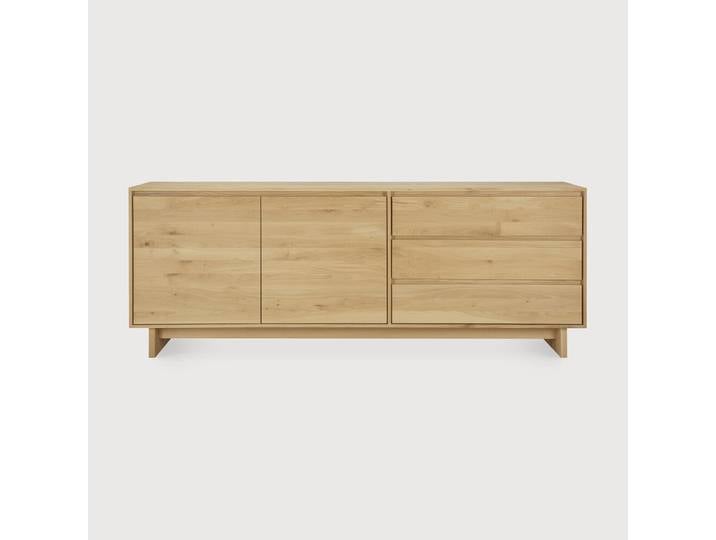 Ethnicraft Wave Indoor Anrichte Eichenholz 205cm Geölt