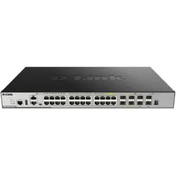 D-Link DGS-3630-28TC/SI/E, 28-Port Layer 3 Gigabit Stack Switch