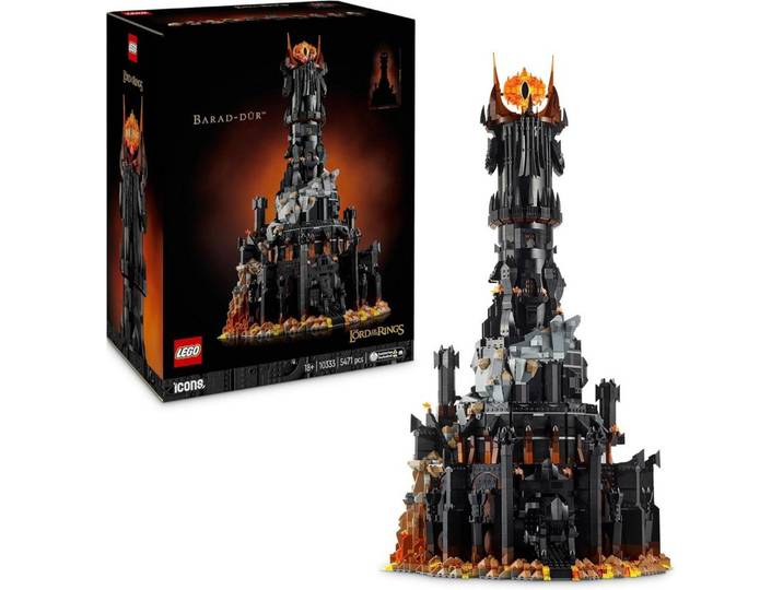 LEGO® Icons - Der Herr der Ringe: Barad-dûr (10333) Konstruktions-Spielset, (5471 St)