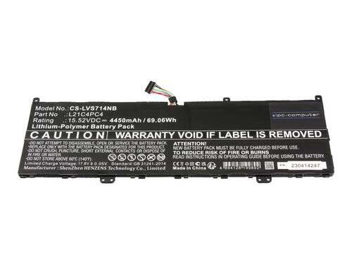 Ipc-computer Notebook-Akku Akku L21D4PE0 REPLACE 15.52V 4450 mAh