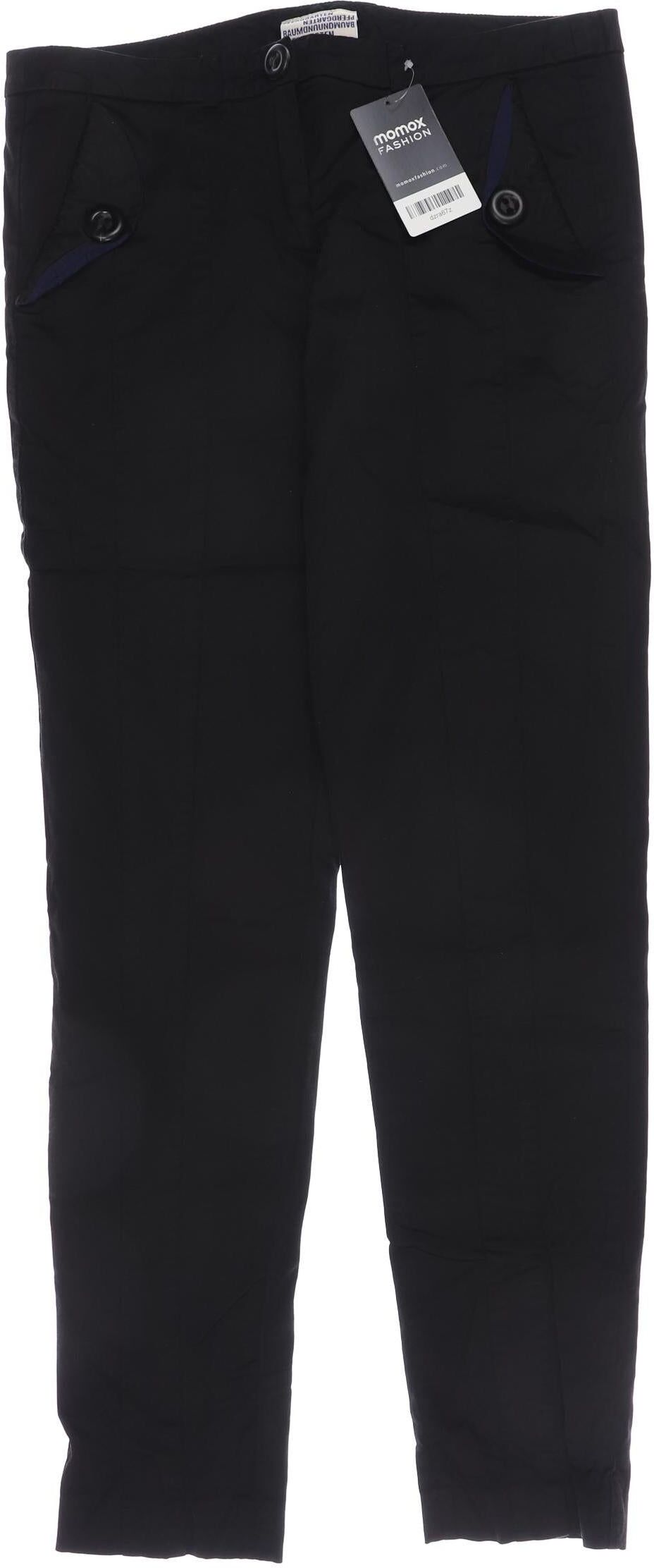 Baum UND Pferdgarten Damen Stoffhose, Schwarz, Gr. W28, kein / Etikett - Second Hand