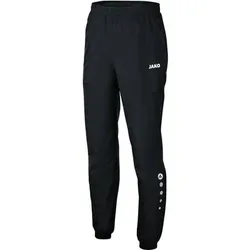 JAKO Kinder Regenhose Team, Größe 116 in Schwarz Schwarz