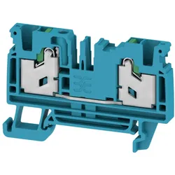 Hager KR040SN Durchgangsklemme 4mm2-Neutral, 1000V/32A, SNAP-IN