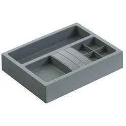 Moll Orga-Set MOLL Kunststoff Grau
