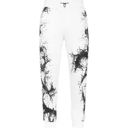 PLEIN SPORT Jogginghose SPLASH, Größe L in Weiß 01