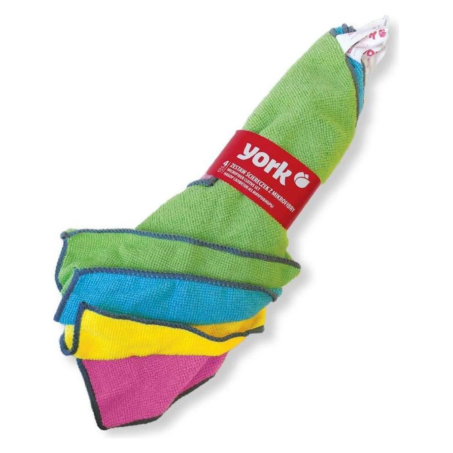 York MICROFIBER CLOTH SET 4PCS 026180 (Rasiergel) (YORK)