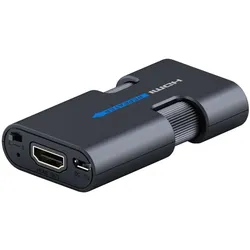 PremiumCord HDMI repeater aÅ3⁄4 (40 m), Videokabel, Schwarz
