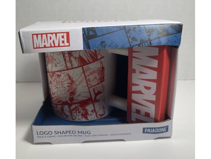 Paladone Marvel Logo Mok - Keramiek, Multikleur, 450 mL