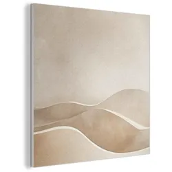 AKUSTIKBILD Beige - Natur - Abstrakt - Modern Akustikpaneele 90x90 cm