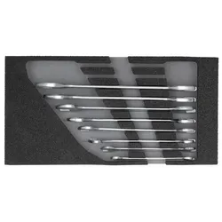 GEDORE R22150001 Doppelmaulschlüssel-Satz 2/6 CT-Modul 8-teilig