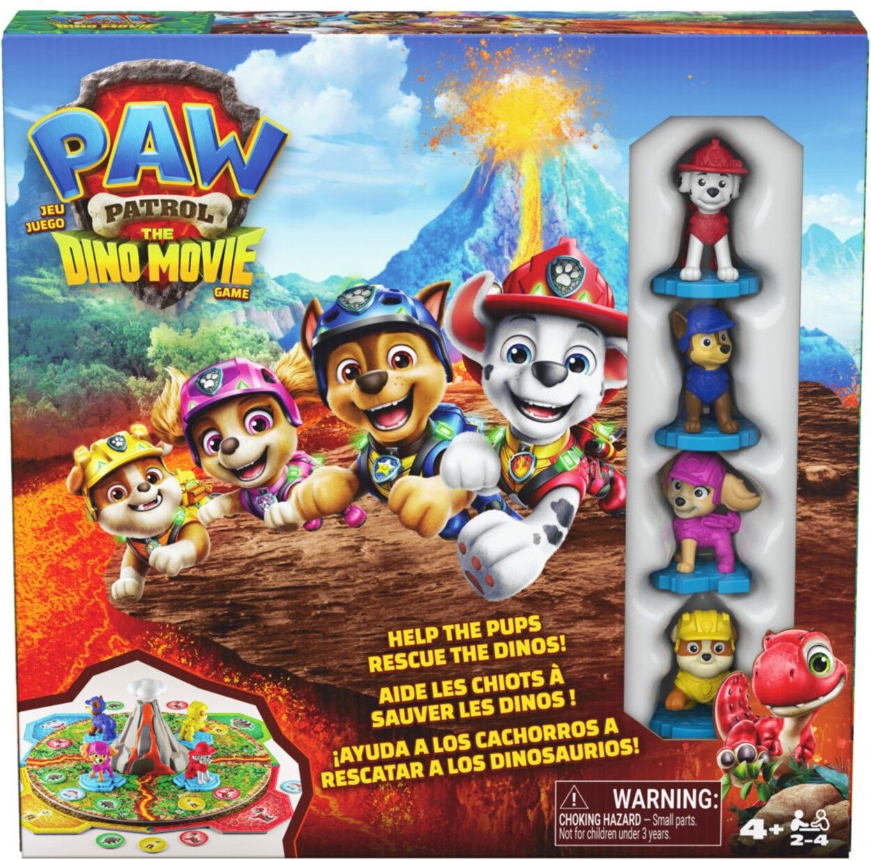 Spin Master Games: Paw Patrol The Movie - Help The Pups Resue The Dinos!