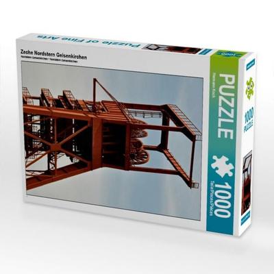 CALVENDO Puzzle Zeche Nordstern Gelsenkirchen | 1000 Teile Lege-Größe 64x48cm Foto-Puzzle für glückliche Stunden