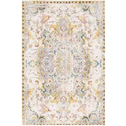 Bamyum, Teppich, Renne Bedruckter Teppich Chenille-Druck Maschinell Hergestellt 160 x 230 cm (230 x 230 cm)