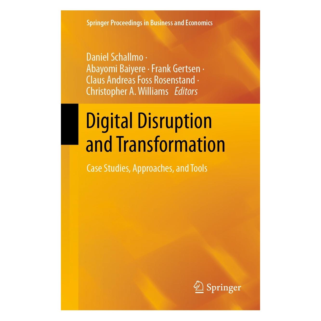 Springer Digital Disruption and Transformation (9783031478871)