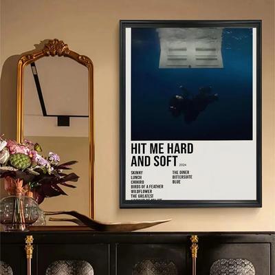 Uplift Treasures Vintage Music Album Retro Kraft Poster 7 11.81 15.75 In Noframe