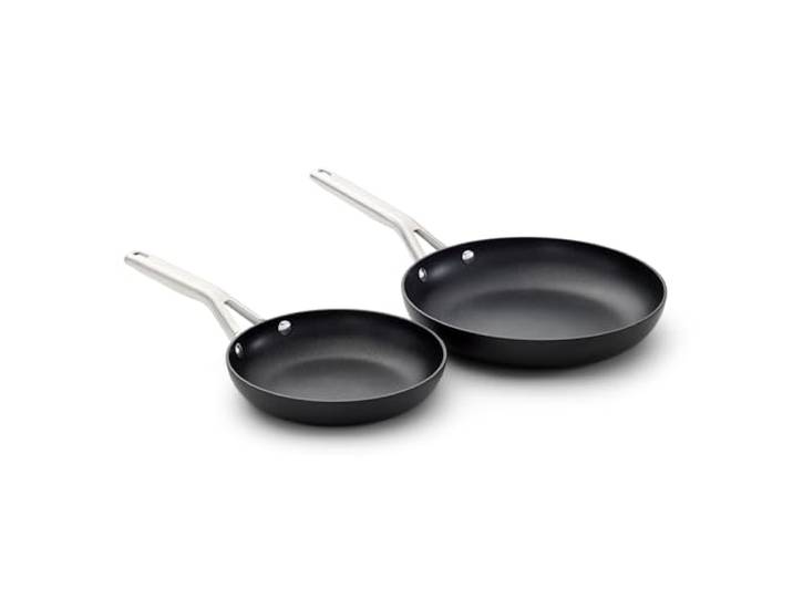 Calphalon® Bratpfannen-Set, harteloxiert, antihaftbeschichtet, 20,3 cm und 25,4 cm