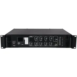 Omnitronic MPZ-350.6P (Verstärker), Stereoverstärker, Schwarz