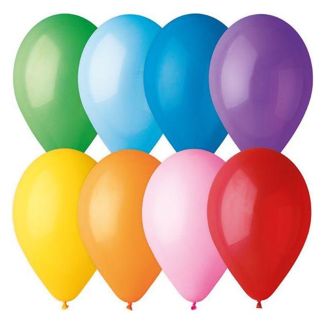 Karaloon 8 Ballons bunt (8x) (10000)