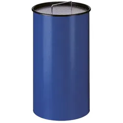 Standascher Blau mit Sieb und Metallinneneimer