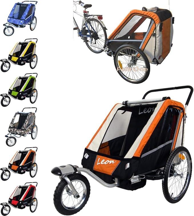 Leon Anhänger Kinderwagen Wagen für den Transport von 1 2 Kindern