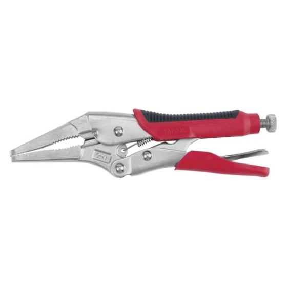 Yato Morse-Lock-Zange, Backen, länglich, flach 165 mm (YT-2155) (165 mm) (YT-2155)