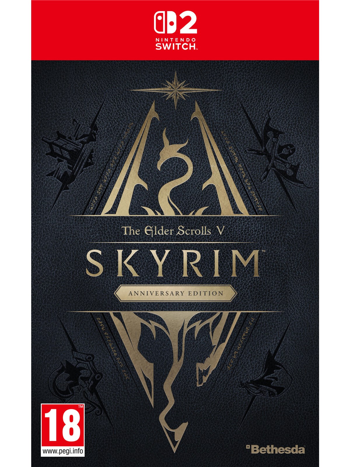 The Elder Scrolls V: Skyrim (Anniversary Edition) - Code in a Box - Nintendo Switch 2 - RPG - PEGI 18