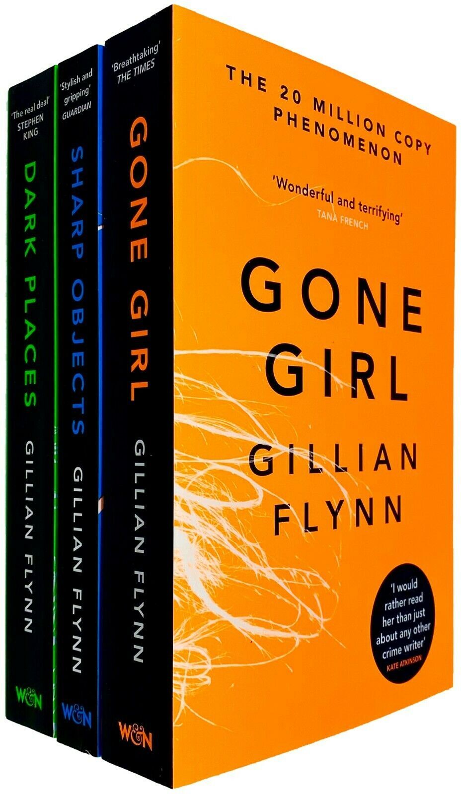W&N Gillian Flynn Series 3 Books Collection Set - Gone Girl, Dark Places, Sharp Objects