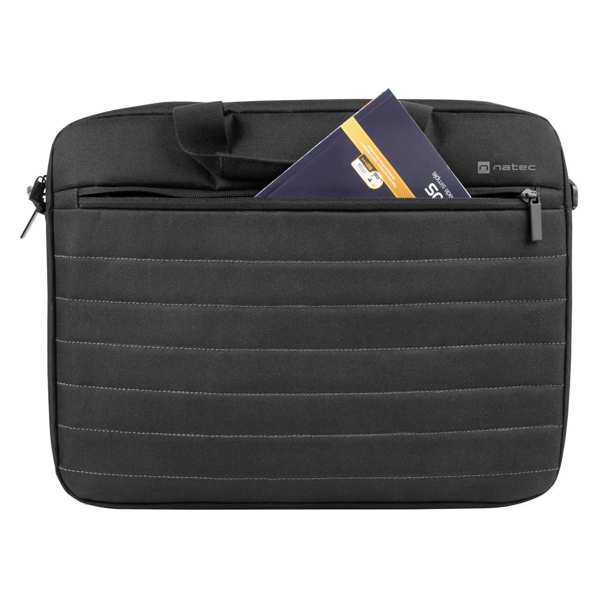 Genesis Torba Natec Torba na laptopa 15,6" Natec Taruca - czarna (NTO-2031) (15.60", Universal) (NTO-2031)