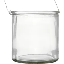 Natura Punto, Laterne, Laterne aus Bambus mit Windlicht aus Glas
