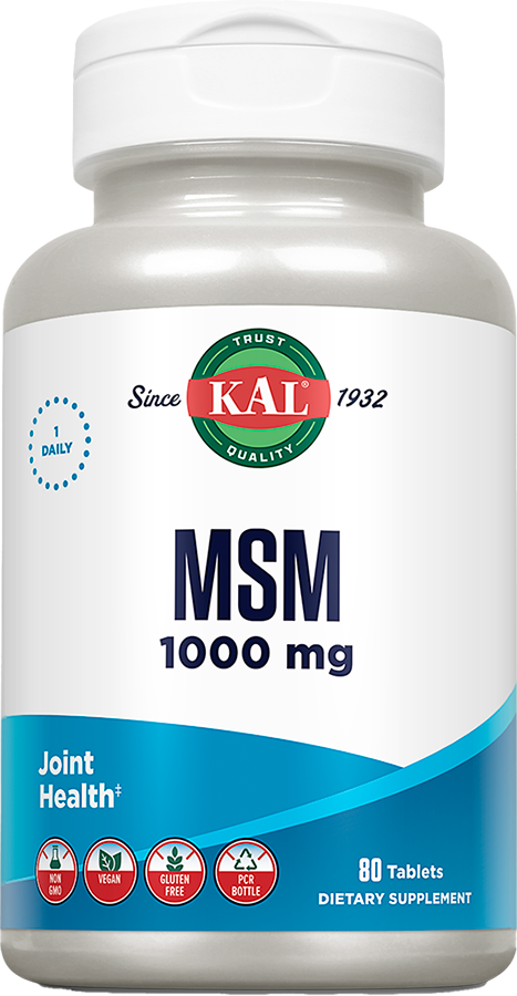 Kal msm 1000 mg 80comp.kal