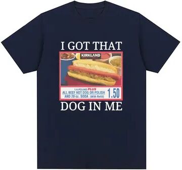 Multisell Products Hub Funny Kirkland Me Costco Graphic T Shirt Dog Meme Tee Shirt Men's Women's Vintage T shirt 4 xl