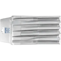 PFERD TOOLS Präzisions-Handy-Feilenset 5-tlg. in Kunststofftasche 215 mm Schweizer Hieb 1, mittel - 12732003