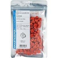ESSENTIAL RJ45 Port Lock (NL03), Einsteckschloss Farbcode Orange, 100 Stück